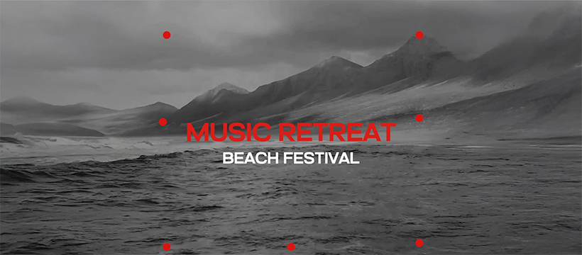 Music Retreat beach Festival venue map